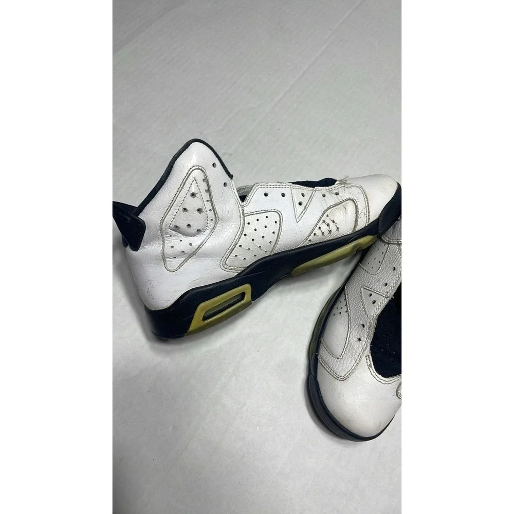 Air Jordan  Hyper‎ Jade  Retro White Black Green Emerald Mens Sz 7